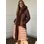 Winter jacket Due Linee - Brown -