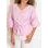 Top donna Due Linee - Rosa -