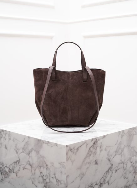 Glamorous by GLAM Geantă de umăr din piele pentru femei - Maro -