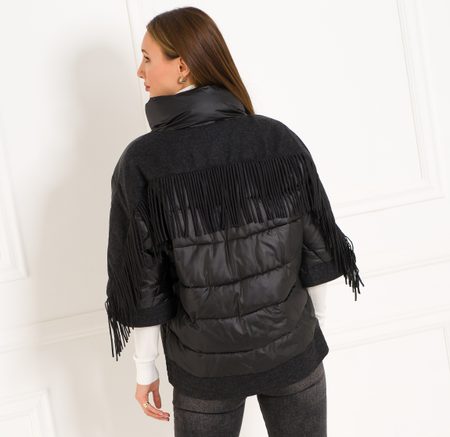 Geacă de iarnă de damă Due Linee - Neagră -