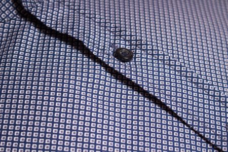 Pánská slim-fit košile modrá -