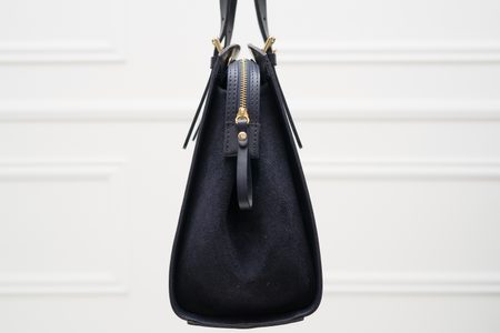 Borsa a mano da donna in pelle Glamorous by GLAM - Blu -