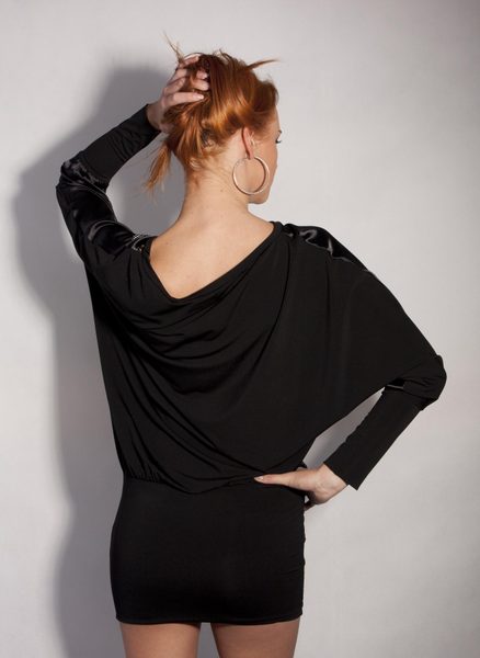 Elegantní dámská tunika-květ -