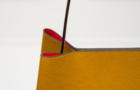 Bolso de hombro de cuero para mujer Glamorous by GLAM - Amarillo -