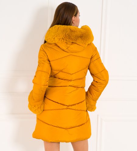 Winter jacket Due Linee - Yellow -