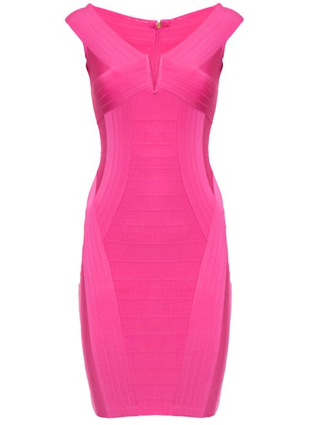 Rochie de damă bandaj Guess by Marciano - Roz -