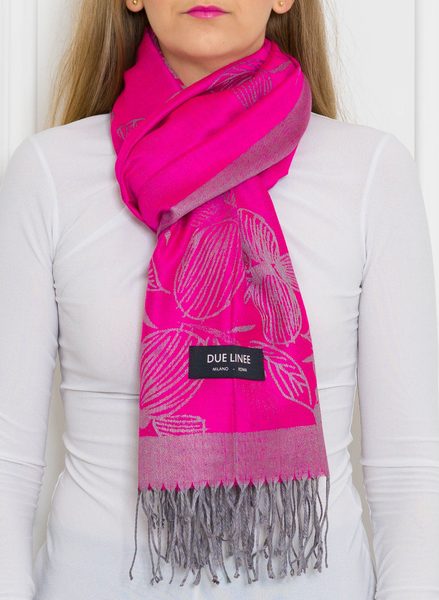 Women's scarf Due Linee - Pink -