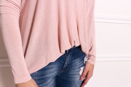 Damski sweter Glamorous by Glam - różowy -