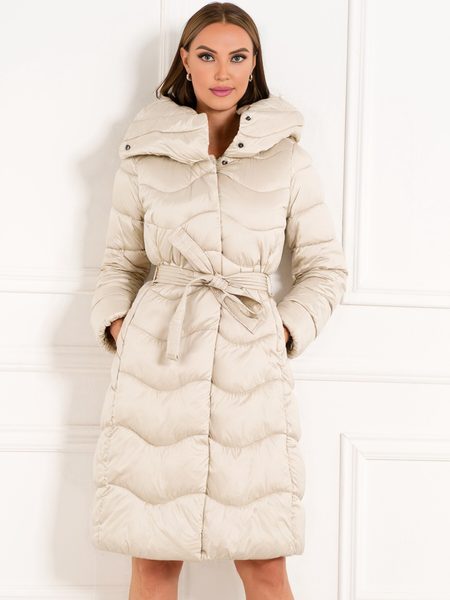 Winter jacket Due Linee - Creme -