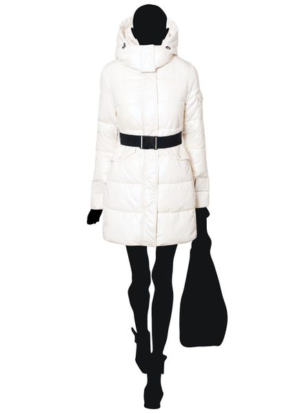 Winter jacket Due Linee - White -