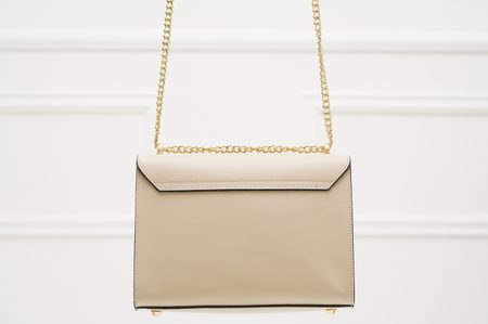 Bolso de cuero crossbody para mujer Glamorous by GLAM - Beige -