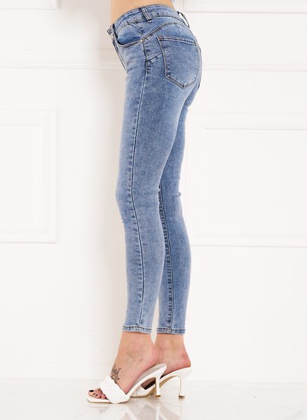 Jeans donna - Blu -