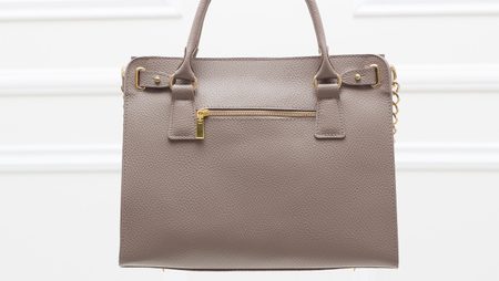 Borsa a mano da donna in pelle Glamorous by GLAM - Grigio -