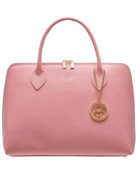 Real leather handbag Glamorous by GLAM - Pink -