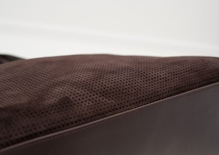 Damska skórzana torebka na ramię Cavalli Class - brązowy -