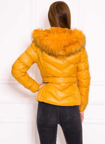 Chaqueta de invierno para mujer Due Linee - Amarillo -