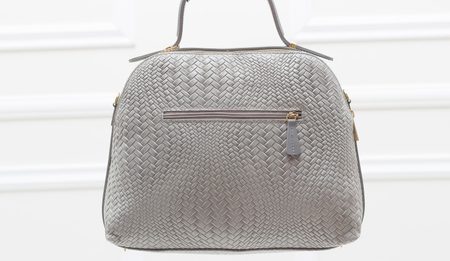 Real leather handbag Glamorous by GLAM - Grey -