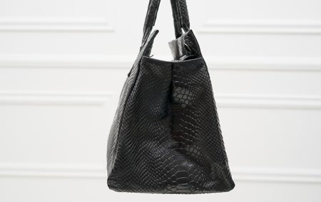 Real leather handbag Glamorous by GLAM - Black -