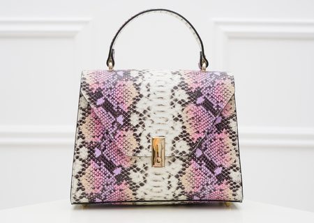 Bolso de cuero de mano para mujer Glamorous by GLAM - Rosa -