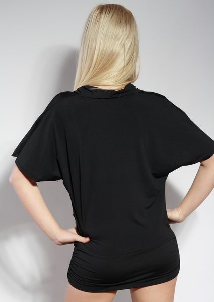 Elegantná tunika čierna -