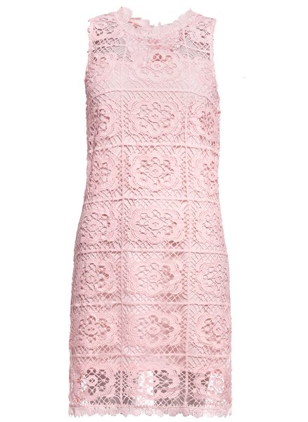 Lace dress Due Linee - Pink -