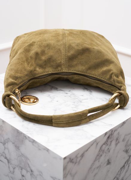 Real leather shoulder bag Glamorous by GLAM - Green -