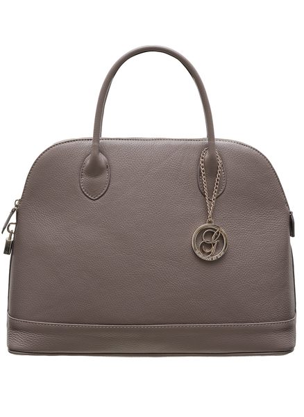 Borsa a mano da donna in pelle Glamorous by GLAM - Grigio -