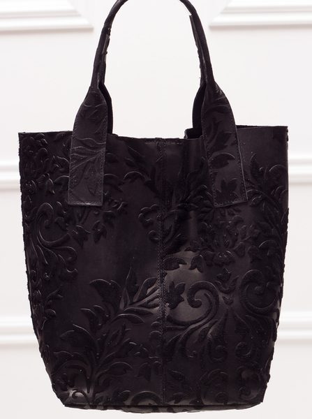 Borsa a spalla da donna in pelle Glamorous by GLAM - Nero -