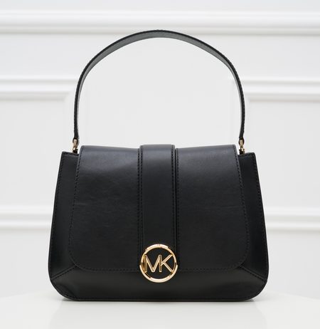 Real leather shoulder bag Michael Kors - Black -