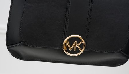 Real leather shoulder bag Michael Kors - Black -