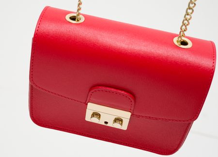 Bolso de cuero crossbody para mujer Glamorous by GLAM - Rojo -