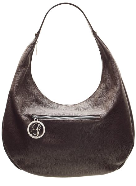 Bolso de hombro de cuero para mujer Glamorous by GLAM - Marrón -