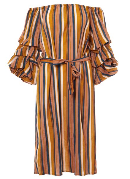 Summer dress GLAM&GLAMADISE - Yellow -
