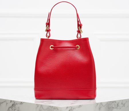 Bolso de cuero de mano para mujer Glamorous by GLAM - Rojo -