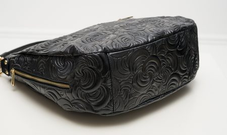 Borsa a spalla da donna in pelle Glamorous by GLAM - Nero -