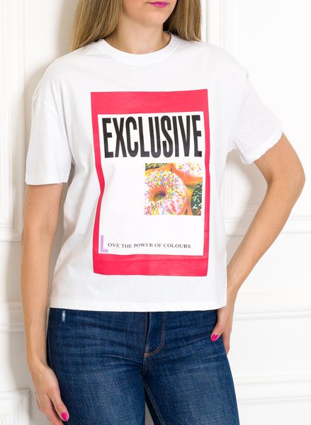 Dámské tričko Exclusive bílé -