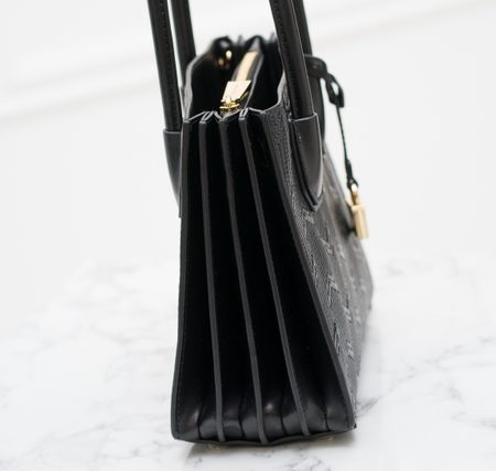 Bolso de cuero de mano para mujer Michael Kors - Negro -