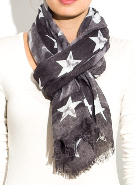 Women's scarf - Grey -