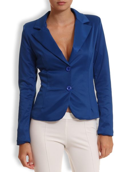 Dámské letní sako modrá -