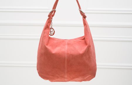 Real leather shoulder bag Glamorous by GLAM - Pink -