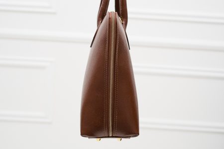 Bolso de cuero de mano para mujer Glamorous by GLAM - Marrón -