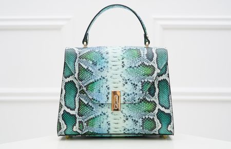 Bolso de cuero de mano para mujer Glamorous by GLAM - Verde -