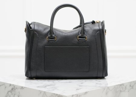 Borsa a mano da donna in pelle Michael Kors - Nero -