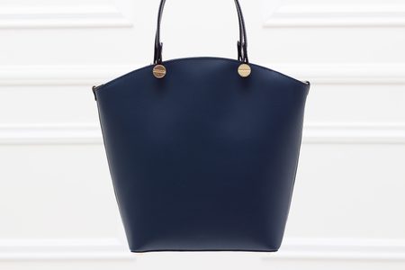 Real leather handbag Glamorous by GLAM - Dark blue -