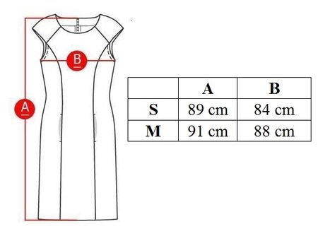 Női A-vonalú ruha Due Linee - Sokszínű -