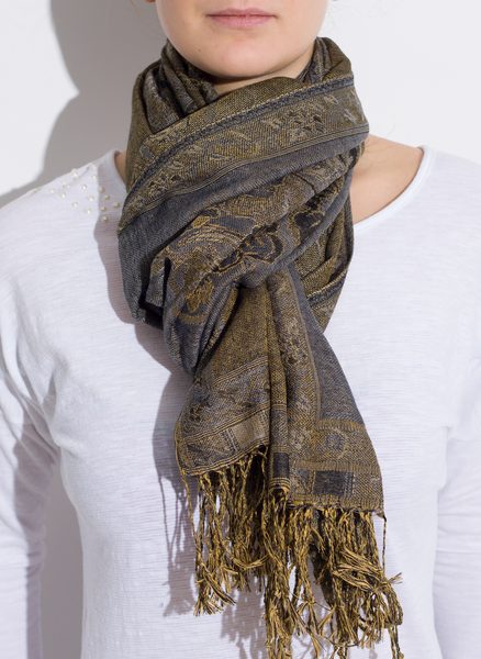 Women's scarf - Grey -