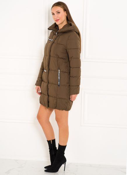 Giacca invernale donna Due Linee - Marrone -