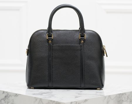 Bolso de cuero de mano para mujer Michael Kors - Negro -