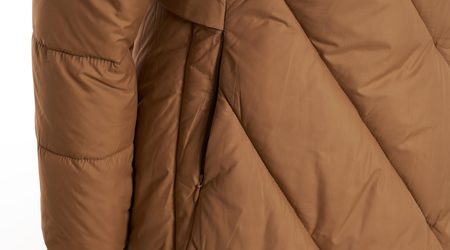 Winter jacket Due Linee - Brown -