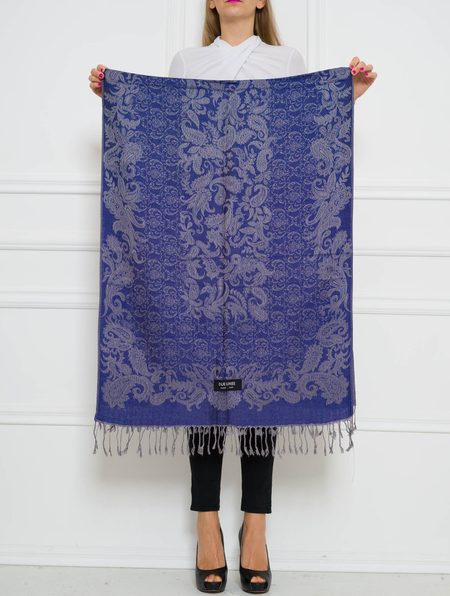 Foulard donna Due Linee - Blu -